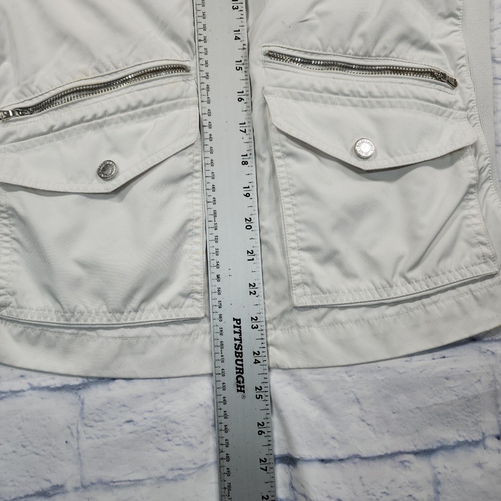 Polo Ralph Lauren Golf WOMENS SIZE S White Full Zip Vest Pockets - Picture 2 of 13